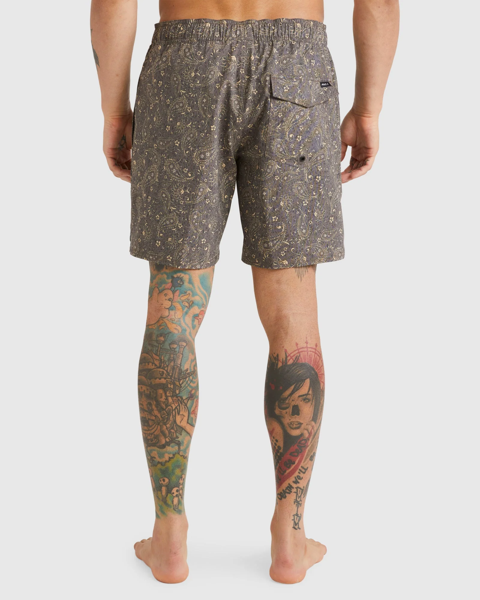 Mens Atlas 17" Elastic Boardshorts - Image 3