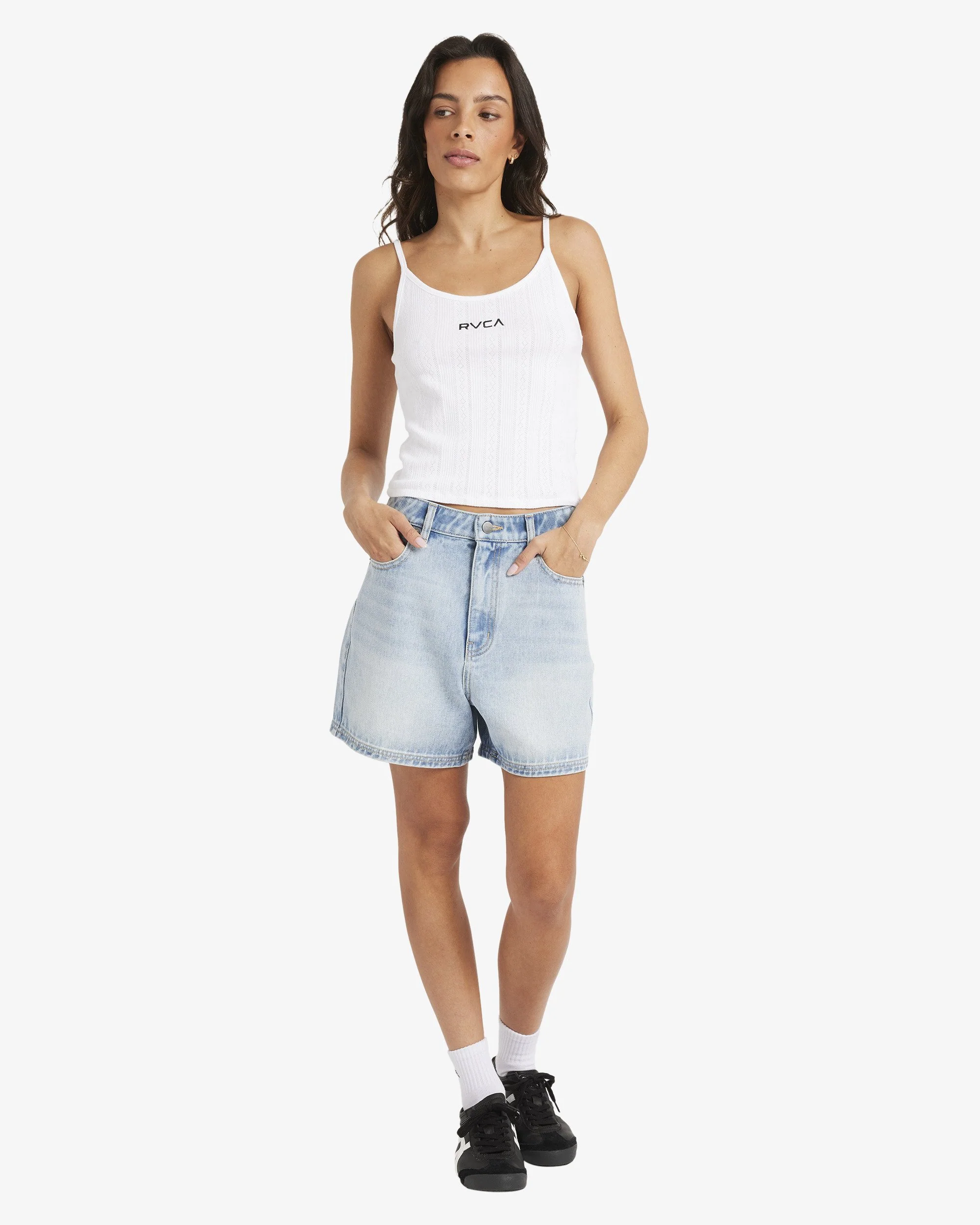 Womens Coco Denim Shorts - Image 6