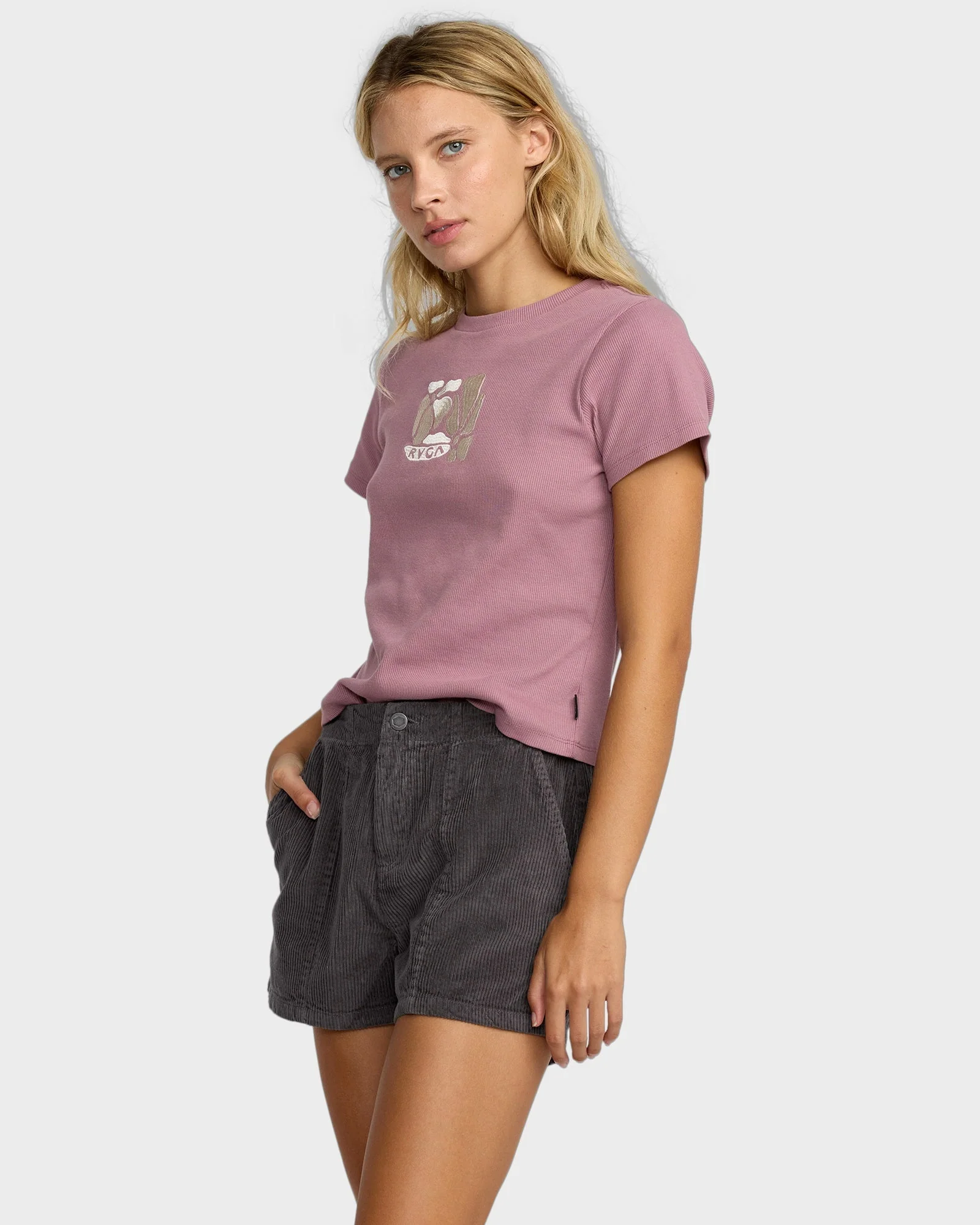 Womens Daylight Elastic Waist Shorts - Image 3