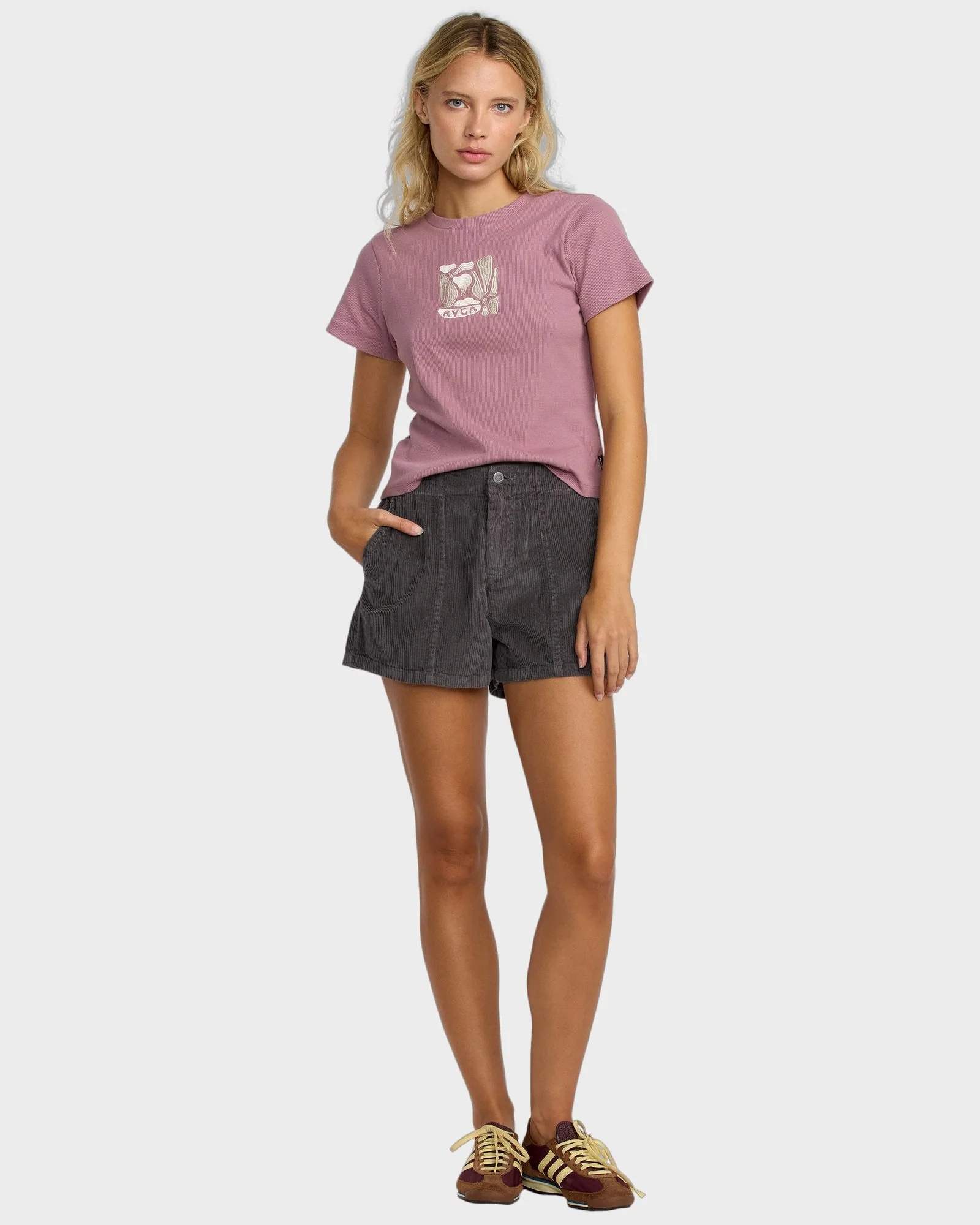 Womens Daylight Elastic Waist Shorts - Image 6