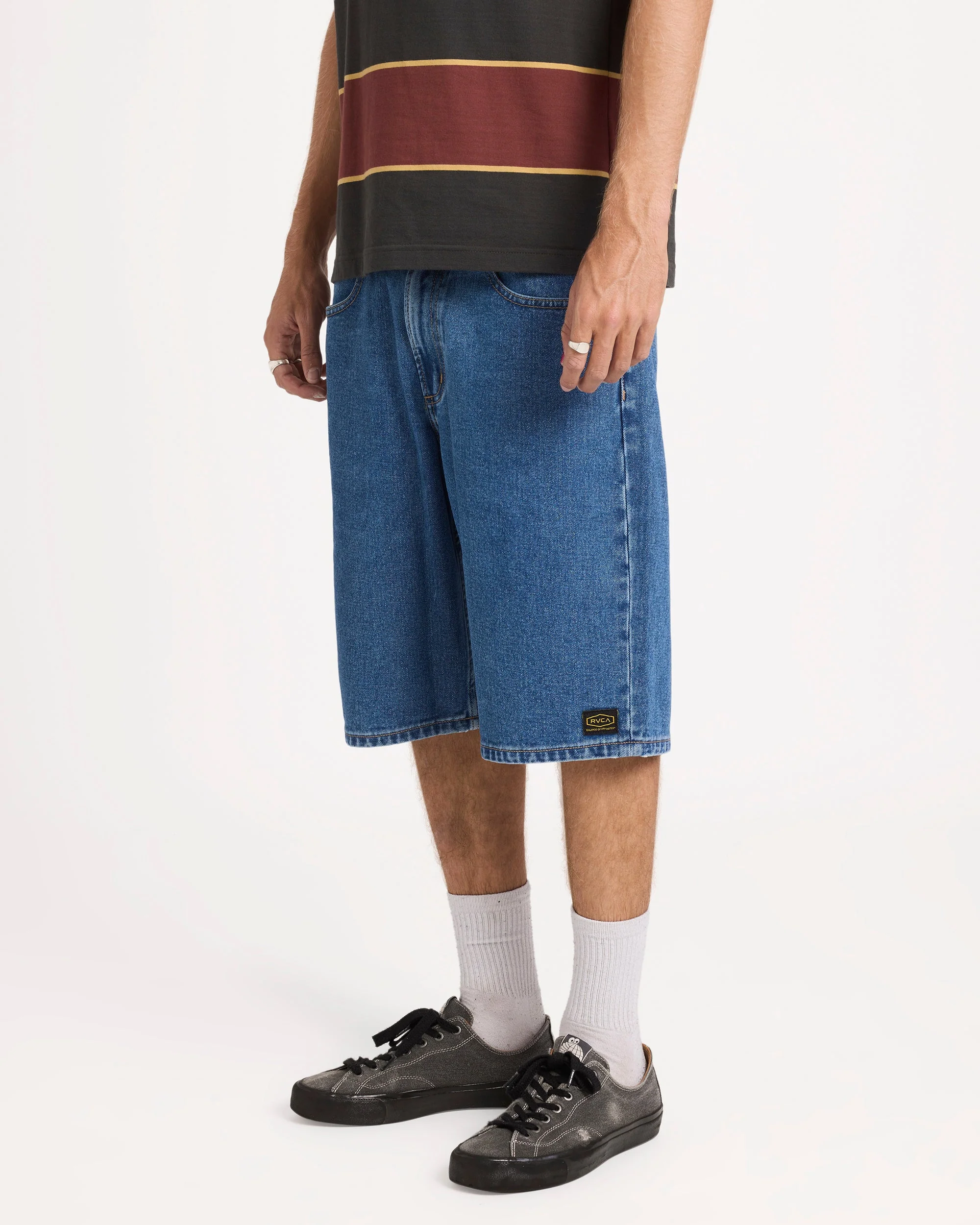 Mens Dayshift Denim Shorts - Image 3