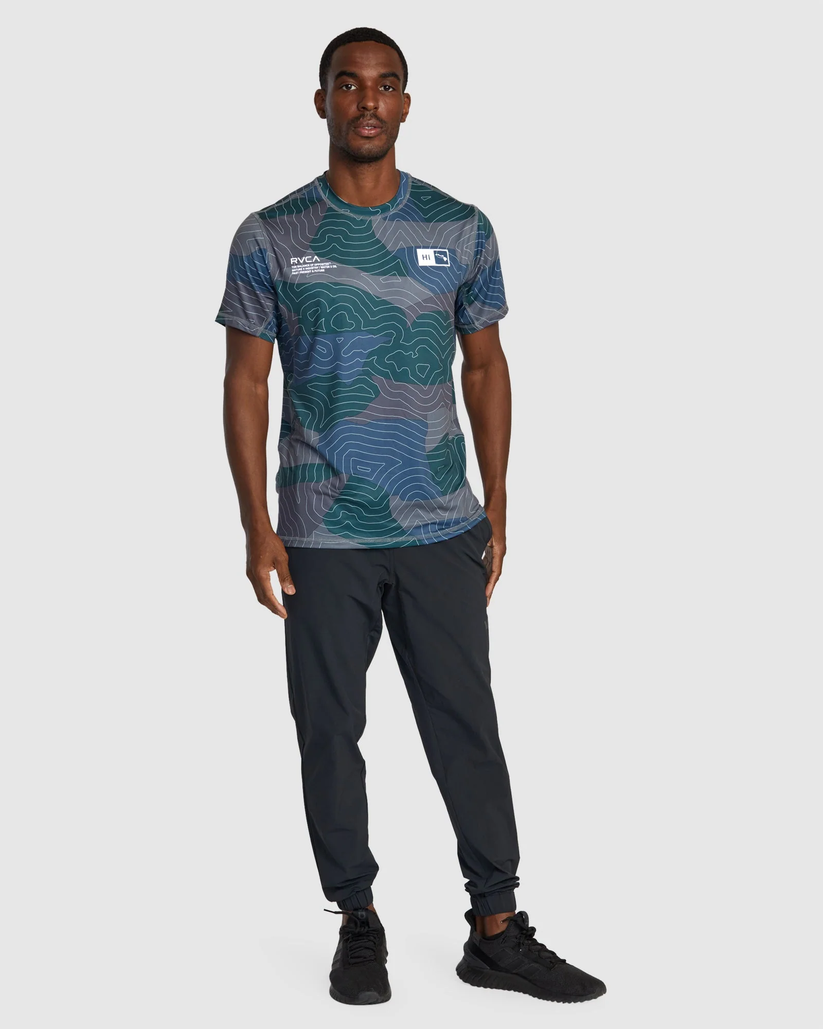 Hawaii Sport Vent Short Sleeve Training Top - Image 5