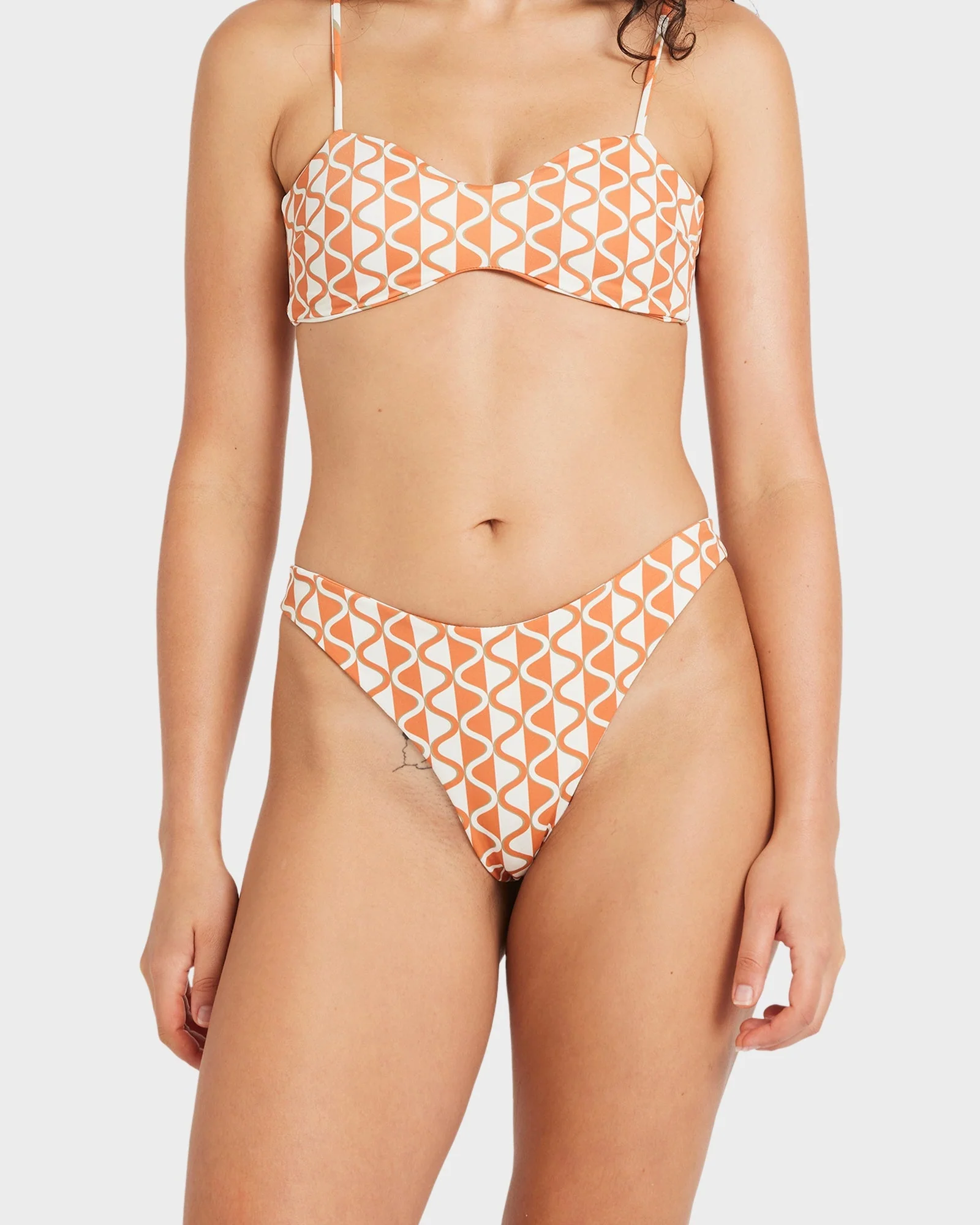 Womens Mind Map Reversible Skimpy Bikini Bottom - Image 6