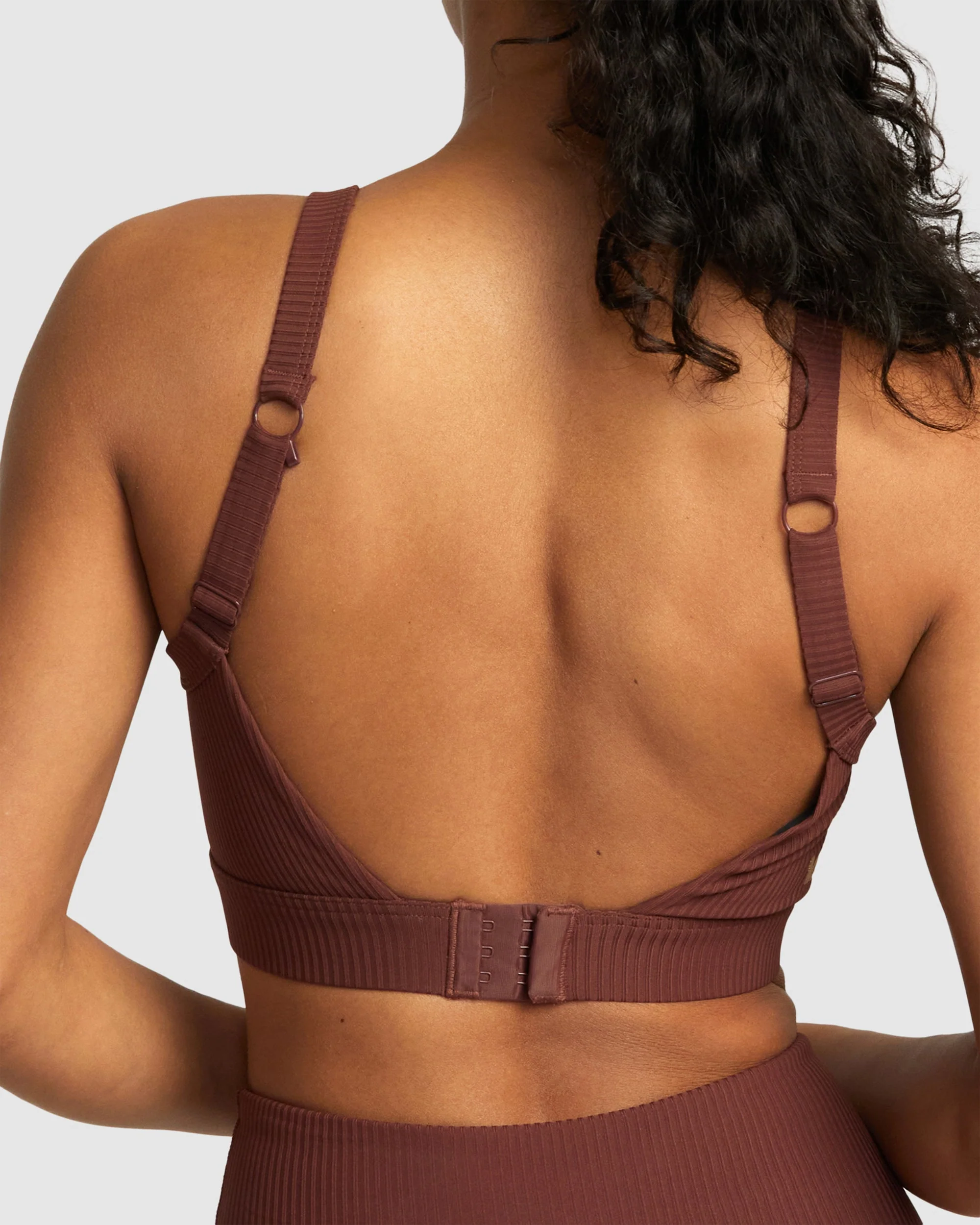 Mineral Rib High Impact Bra - Image 4
