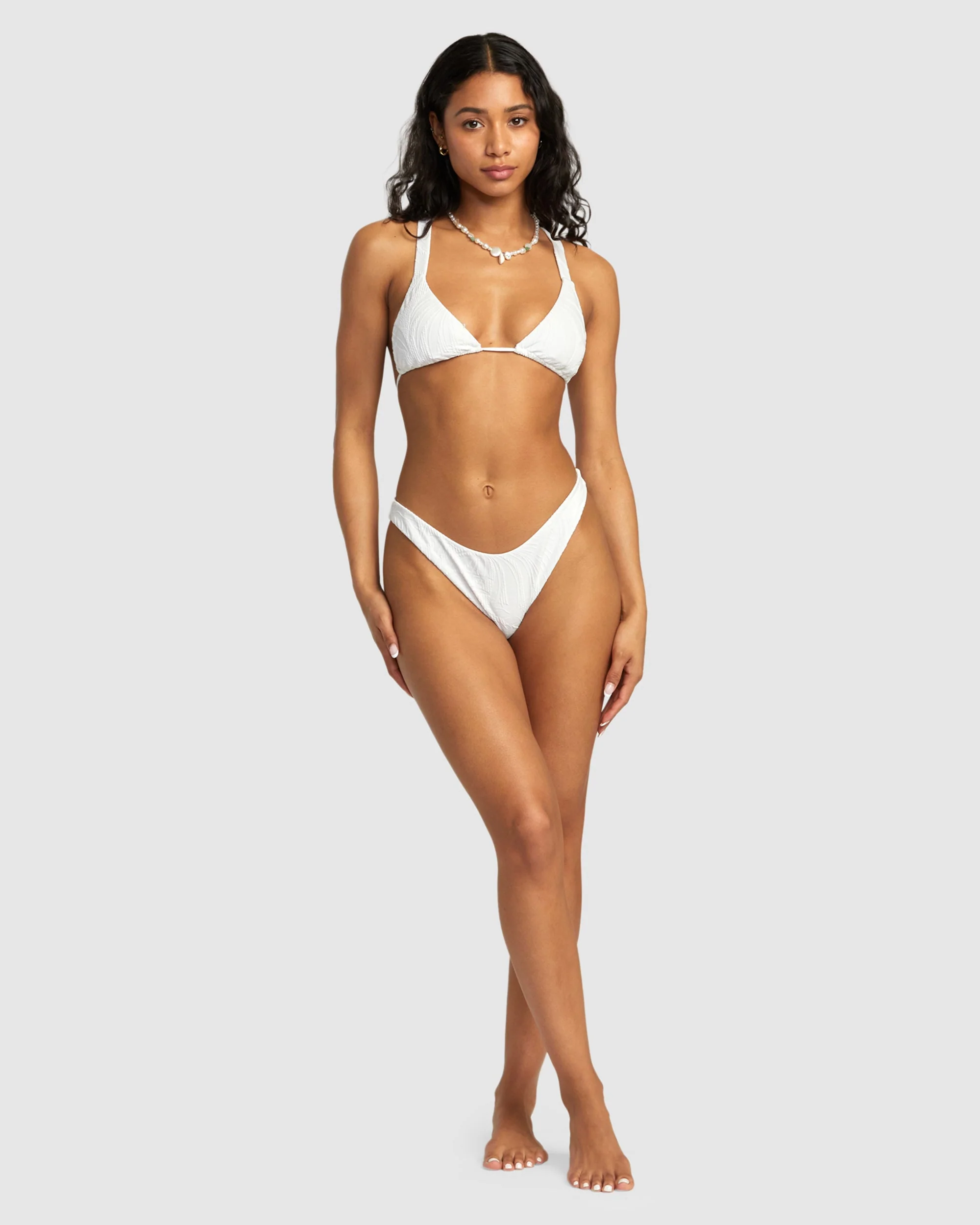 Womens Palm Grooves Medium French Bikini Bottom - Image 5