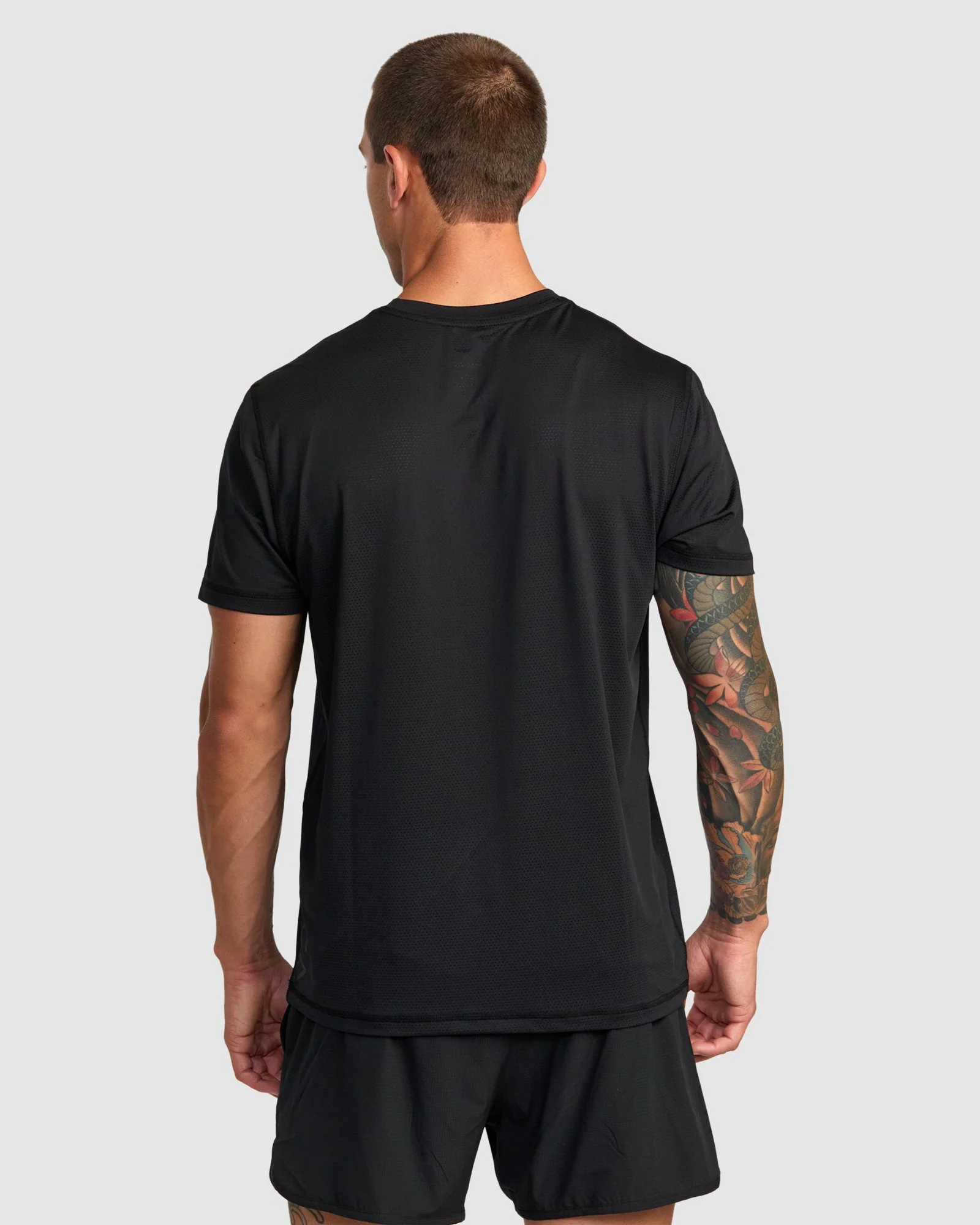 Mens Rvca Runner T-Shirt - Image 3