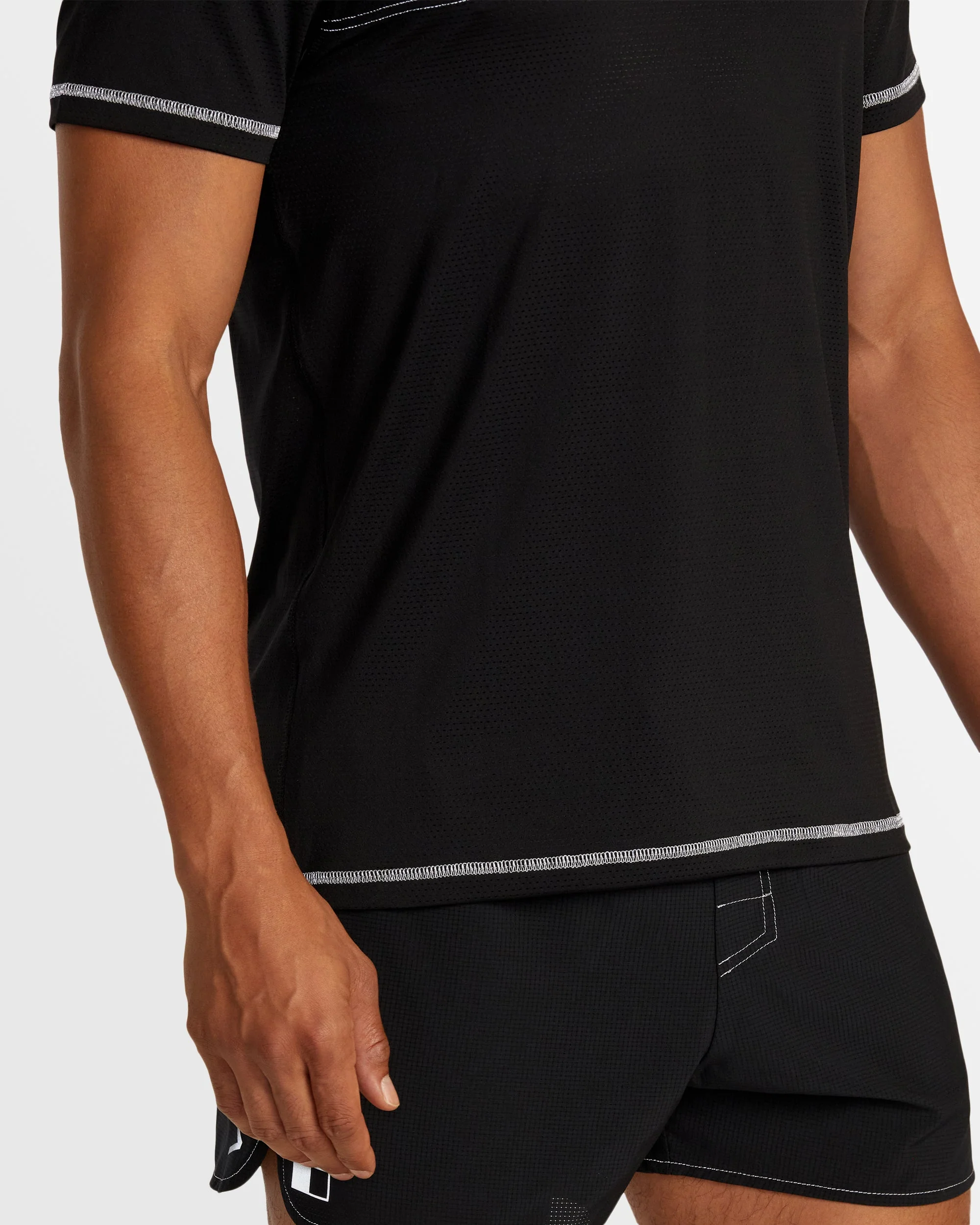 Mens Rvca Runner T-Shirt - Image 7