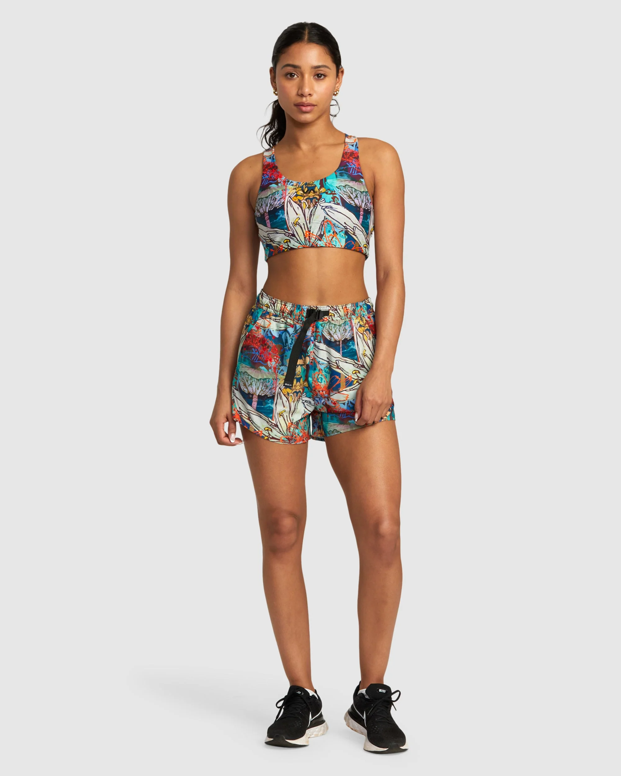 Womens Sage Cross Back Bra - Image 5