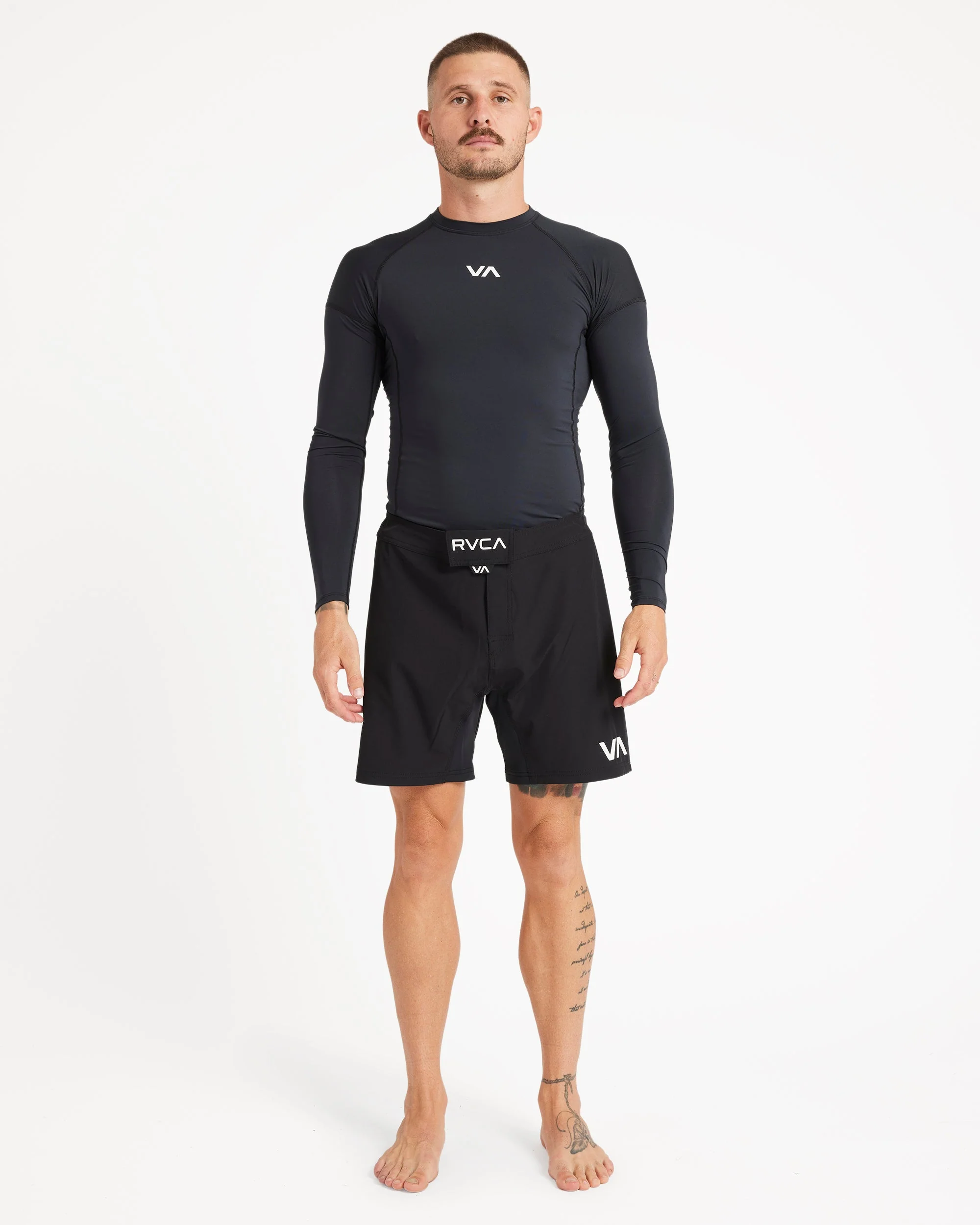 Mens Sport Long Sleeve Rash Vest - Image 5