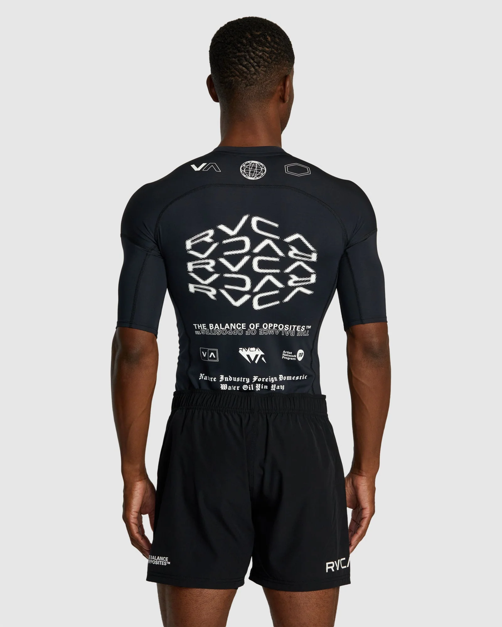 Mens Sport Rash Vest - Image 3