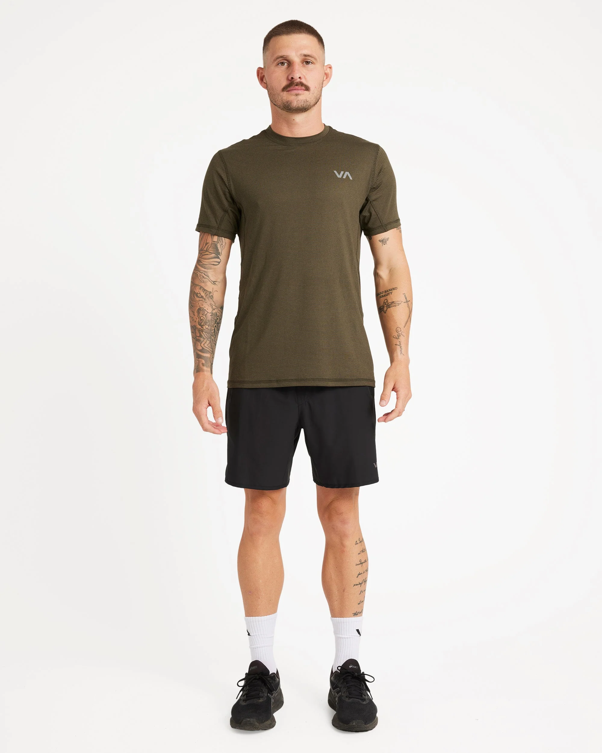 Mens Sport Vent Stripe T-Shirt - Image 5