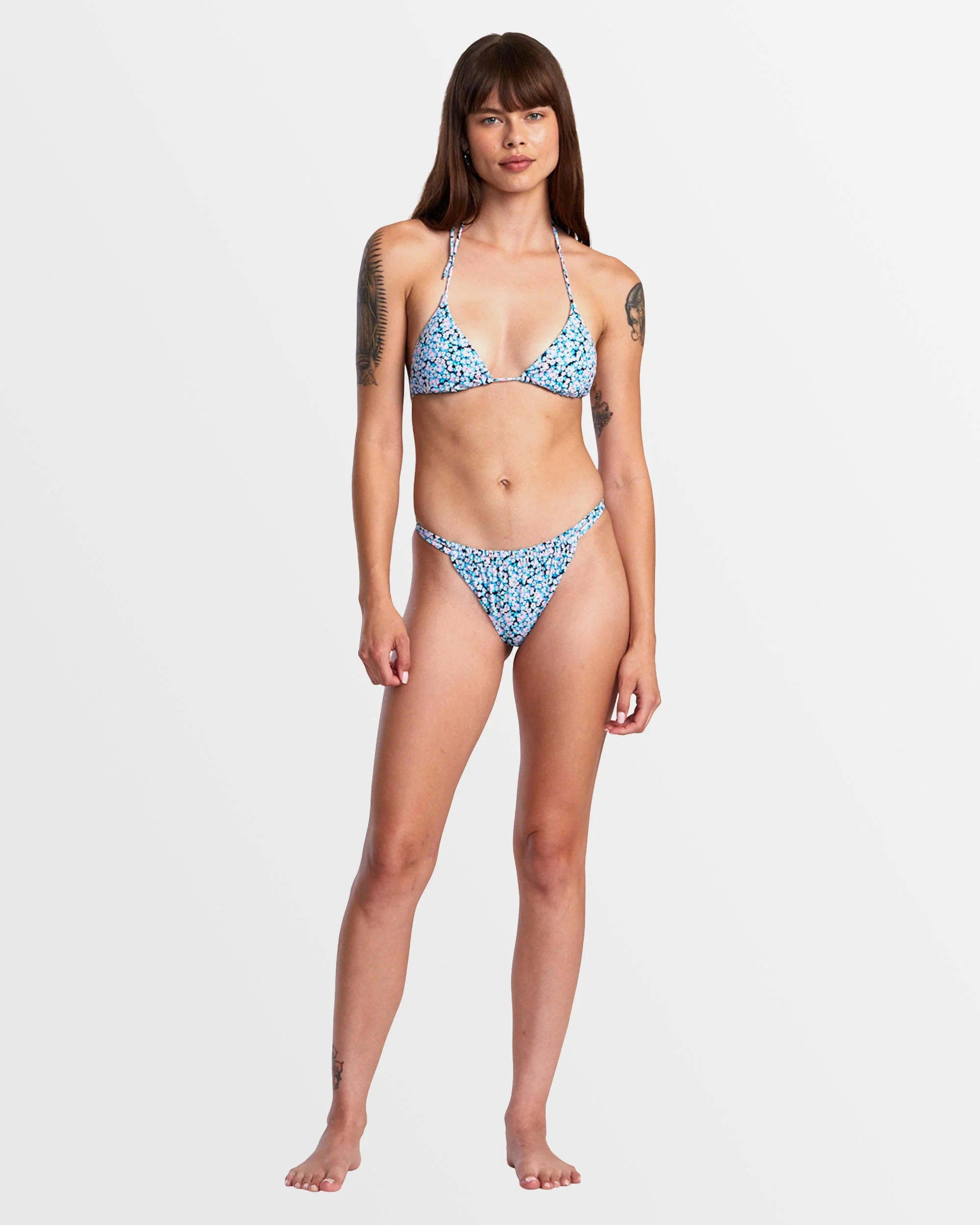 Womens Sprinkles Halter Triangle Bikini Top - Image 5