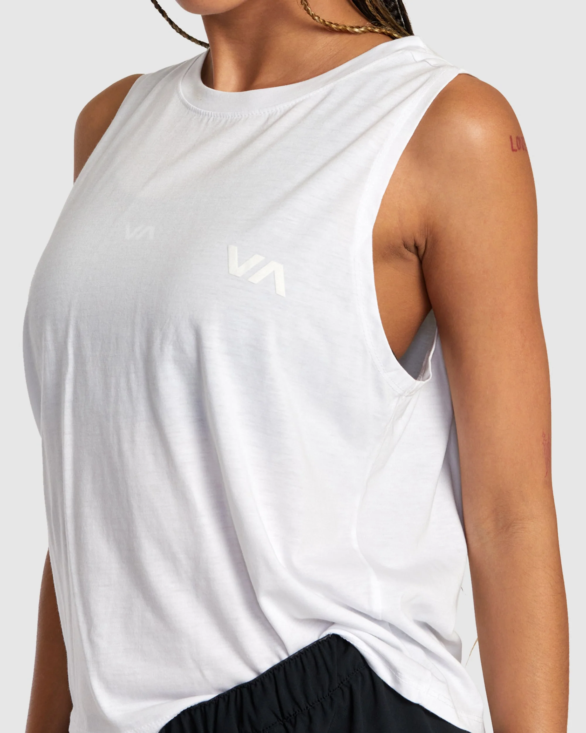 Womens VA Muscle T-Shirt 2 - Image 4